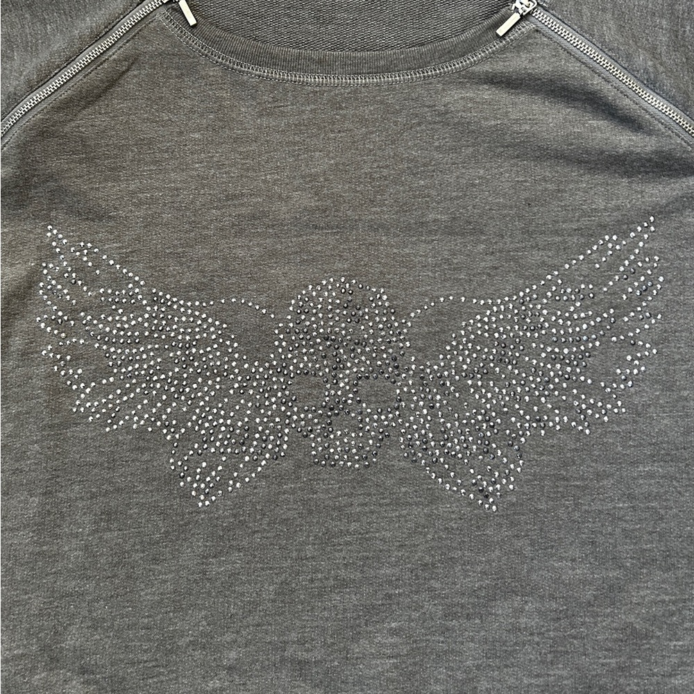 Skull with Wings Sweatshirt
